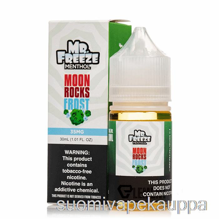 Vape Nesteet Moonrocks Frost - Herra Jäädytyssuolat - 30ml 35mg